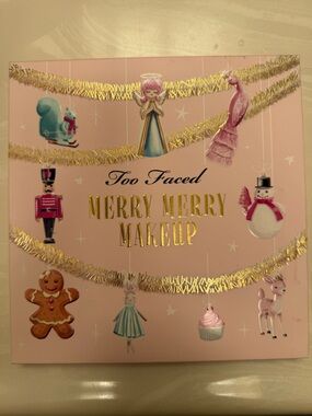 Too Faced Pink & Gold Merry Makeup Holiday Palette